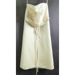 Ladies Bridesmaid / Prom Dress: Margaret Lee Bridesmaids / Prom dress - style 1235, Gold, size 18.