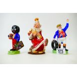 Royal Doulton Advertising figures: Advertising figures including John Bull Tyre man MCl29 Boxed