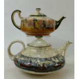 Royal Doulton series ware Teapots: Seriesware teapot by Royal Doulton decorated in the Gleaners