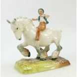 Royal Doulton Farmers Boy: Royal Doulton ref HN2520 good restoration noted to tail