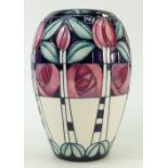 Moorcroft Kingsborough Gardens Vase: Vase numbered edition,