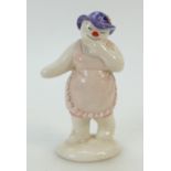 Royal Doulton Snowman figure DS8: Lady Snowman figure by Royal Doulton ref DS8.