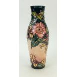 Moorcroft Oberon Vase: Vase height 26cm.