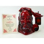 Royal Doulton Large Flambé Character Jug Confucius: Royal Doulton ref D7003, limited edition.