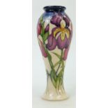 Moorcroft Silver Salute Vase: Vase numbered edition, height 21cm.