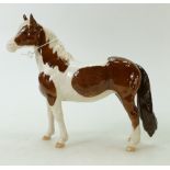 Beswick Skewbald pinto pony: Beswick model ref 1373.