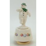 Royal Doulton 'Walking in the air' musical figure DS5: Snowman Magic musical figure by Royal