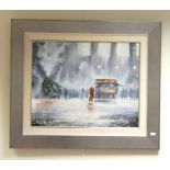 Jeff Rowland: 'Meet me at Hardys' print by Jeff Rowland.