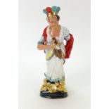 Royal Doulton Pocahontas ships figure head: Figure head model of Pocahontas HN2930.