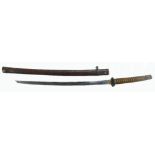 19th Century Japanese Katana: Katana / Samurai Sword,
