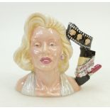 Royal Doulton prototype small character jug Marilyn Monroe: Character jug prototype,