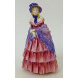 Royal Doulton lady figure A Victorian Lady: Royal Doulton model number HN728.