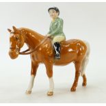 Beswick boy on Palomino pony: Beswick model 1500.