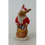 Royal Doulton Bunnykins figure Santa: Royal Doulton ref DB62 Christmas tree ornament.