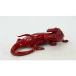 Royal Doulton Flambé Fu Wei Dragon: Doulton ref BA65 from the prestige Burslem Artwares,