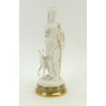 Royal Doulton Archives Parian figure: Figure Artemis-Goddess of the Hunt HN4081 from the Immortals
