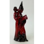 Royal Doulton Flambé figure: Figure The Wizard HN3121.