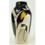 Moorcroft Antartica Vase: Vase numbered edition, height 21cm.