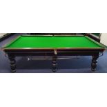 One Quality 3/4 size vintage Snooker Table: 1 of 3 tables we are are offering in this sale from a