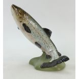 Beswick Salmon: Beswick Salmon in matt, model 2066 (restored fins).