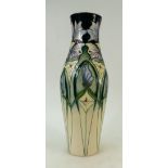 Moorcroft vase in Sweet Harmony design: Vase height 42cm.
