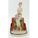 Peggy Davies La Chic figure: Peggy Davies limited edition Guild members exclusive colourway.