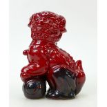 Royal Doulton Flambé Dog of Fo: Dog of Fo / Foe made exclusively for the Collectors Club.