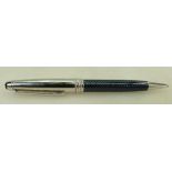 Montblanc Meisterstuck ball point pen: Montblanc pen, boxed with paperwork.