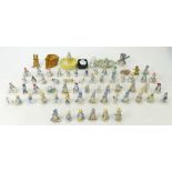 A collection of Wade leprechaun whimsies: A collection of various Wade whimsies including many