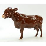 Beswick Red Polled Cow: Beswick Model 4111.