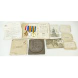 WWI trio medal group and death plaque Hulse: Medals awarded to 36436 Dvr C.B. Hulse R.E.