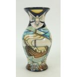 Moorcroft Winds of Change Vase: Vase height 20cm.