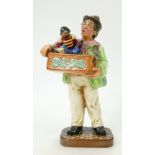 Royal Doulton Organ Grinder: Royal Doulton character figure Organ Grinder HN2173.