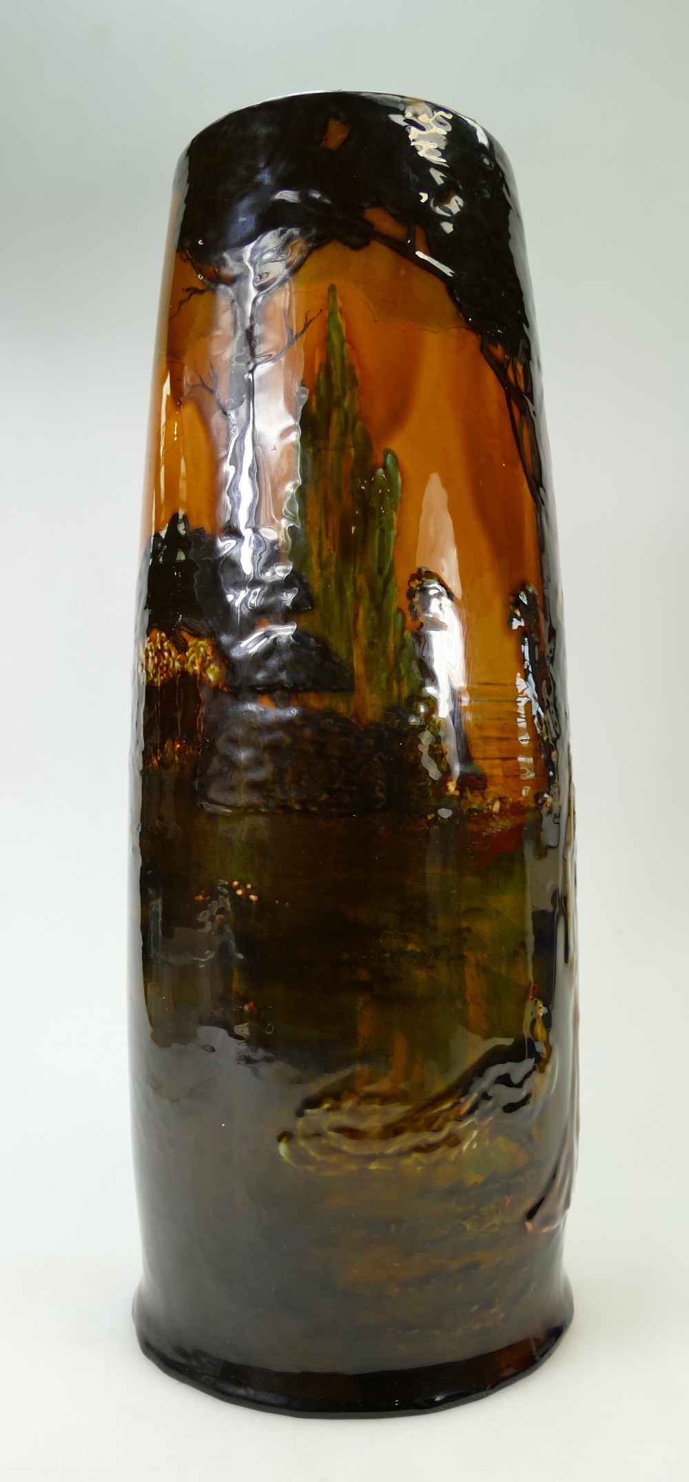 Royal Doulton large Kingsware vase, - Image 7 of 13