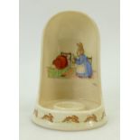 Royal Doulton Bunnykins Night Light holder: A rare Royal Doulton Bunnykins Nightlight holder by