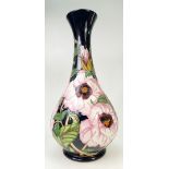 Moorcroft Addendum Dance vase: A large Moorcroft vase - 41cm in height, limited edition 38/40,