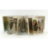 A collection vintage postcards: Postcards including erotic, comical, topographical etc.