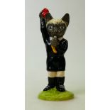 Beswick figure 'Red Card': Figure Red Card from the footballing felines series.