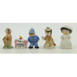 Wade 1950s Whimsies: Wade Whimsies from the 1950's including Pearly Queen from British Character