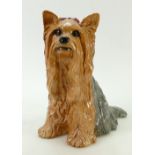 Beswick large fireside Yorkshire Terrier: Beswick model 2377.