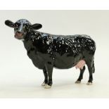 Beswick Black Galloway Cow: Beswick model number 4113B.