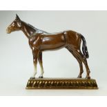 Beswick early Bois Roussel: Beswick ref 701 on a copper coloured ceramic base.