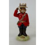 Royal Doulton Bunnykins figure Mountie: Royal Doulton ref DB136 limited edition of 750.