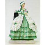 Royal Doulton early figure Kate Hardcastle: Kate Hardcastle figure ref HN1734 (neck re stuck).