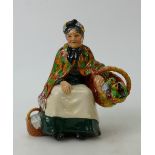 Royal Doulton Old Lavender Seller: Royal Doulton character figure The Old Lavender Seller HN1492.