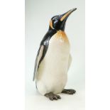 Beswick Penguin: Beswick model of a fireside penguin 2357, height 29cm.