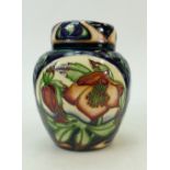 Moorcroft Ginger Jar & Cover RHS Ashwood Gold: Designed by E. Bossons in 2004.