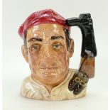 Royal Doulton prototype large character jug Bootmaker D6572: Character jug well painted in a