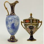 Royal Crown Derby two handled cup & cover: RCD Imari design,