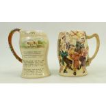 Crown Devon & Royal Winton musical jugs: